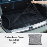 Zeekr 001 21-25 Car Trunk Cargo Net Elastic Storage Mesh Anti Slip Luggage Fixing Accessories