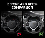 Suede Matte Carbon Fiber Cover for Suzuki Swift Car Interior Accessory Hocasen