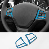 Steering Wheel Trim Frame Sticker for BMW F20 F21 F30 F34 Car Interior Accessory OEM