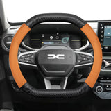 Carbon Fiber Steering Wheel Cover for Dacia Models
