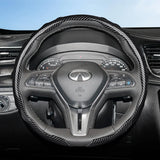Carbon Fiber Texture Steering Cover for Infiniti