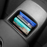 Toyota Supra 2018-2025 Center Console Storage Box Car Central Tray TPE Organizer Accessories Tidying Black Car Interior Acces