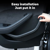 For Tesla New Model 3+ Highland 2024 Rear Full Storage Box Door Handle Armrest Tray Organizer Car Organizer TEKSY