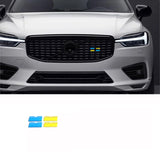 Decorative Mesh Grille Trim for Volvo V60 2020-2024 Car Interior Accessory LINGLUYANG 4pcs v60 2020-2024
