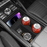 Lincoln Nautilus 2026 Cup Holder Accessory With Silicone Anti-Dirt Pad Phone Charging And Anti-Slip Cover Car Interior Access