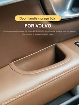 Door Storage Box Trim for Volvo XC90 2015-2026 Car Interior Accessory LINGLUYANG