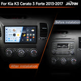 9-inch Android Head Unit with Wireless CarPlay for Kia K3 2013–2017 Android Head Unit JIUYIN