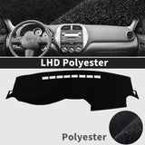 Plush Fabric Dashboard Sunshade for Toyota RAV4 2000–2005