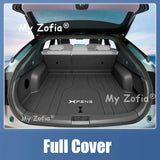 Leather Trunk Mat for Xpeng P7+ 2026 2027 Trunk Mats My Zofia C