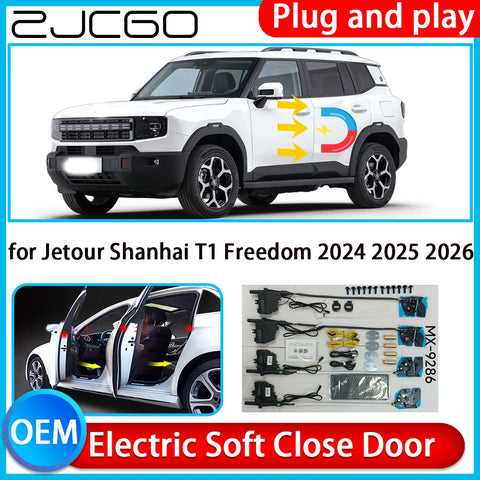 Automatic Soft Close Door Assist Kit for Jetour Shanhai T1 Car Interior Accessory ZJCGO Default Title