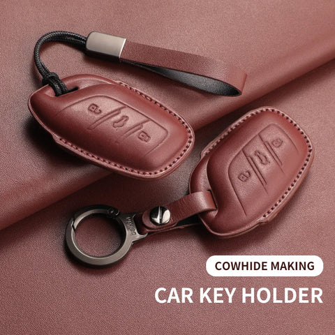 Car Key Leather Case Cover For MG Car Keycase OEM