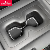 Car Gate Slot Mat for Mitsubishi Outlander 2023 Anti-Slip Door Groove Cup Pad Non-Slip Coaster Interior Accessories Car Inter