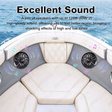 Marine Radio Stereo Bluetooth Waterproof for Boat ATV UTV