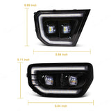 LED DRL Turn Signal for Ford Ranger 2022-2024 Car Interior Accessory OEM