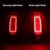 LED Taillight Assembly Red Lens for Ford F100 Bronco Car Interior Accessory iJDM