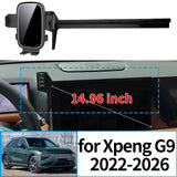 Wireless Charging Phone Holder Mount for Xpeng G9 2022-2026 Car Phone Holder CATUSIKI