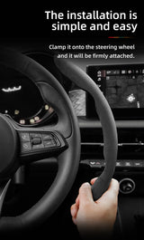 Anti-Slip Suede Steering Wheel Cover for Alfa Romeo