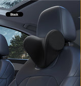 Premium Adjustable Memory Foam Car Neck Pillow with Ice Silk Fabric