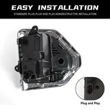 LED Fog Lights with Bezel for GMC Sierra 1500 Car Interior Accessory MAGIC COLORM