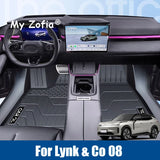 For Lynk & Co 08 EMP 2024 2025 2026 Car TPE Floor Mats All Weather Waterproof Anti-Slip Liner Mat Foot Pads Carpet Accessorie