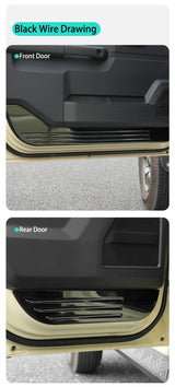 Door Edge Guard Stainless Steel for Suzuki Jimny JC74