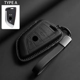 Car Key Case Cover - For BMW F20 F15 F16 F48 G20 G30 G01 G02 G05 G11 X1 X3 X4 X5 X6 F30 1 3 4 5 7 Series - Car Key Protection - Shell