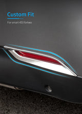 Rear Fog Light Cover Chrome for Smart 453