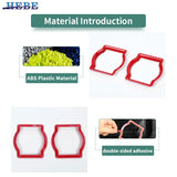 Interior Decoration Cover Stickers for Dodge Nitro 2007-2012 Car Interior Accessory HEBE