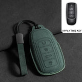 Car Key Case Shell for Chery Tiggo 8 Pro, 8plus, New 5, 7pro - Suede Car Keychain