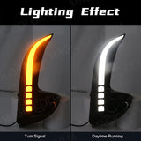 LED DRL White Yellow Signal for Toyota Yaris 2020 Car Interior Accessory MAGIC COLORM
