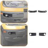 Front Fog Lamp Decoration Cover for Ford Bronco Sport Car Interior Accessory HEBE