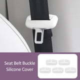 For Leapmotor B10 C10 C11 C16 T03 C01 Seat Belt Buckle Silicone Protective Cover Anti-Collision Protection Interior Accessories