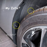 For Xpeng P7+ 2026 2027 Car Mud Guard Front Rear Fender Wheel Antifreeze Mudflaps Flares Splash Anti-splash Accessories Mud G
