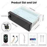 6.5 Inch 1 Din Android Auto Head Unit Universal