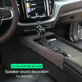 Central Control Leather Panel for Volvo XC60 2024 Car Interior Accessory LINGLUYANG
