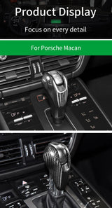 Carbon Fiber Gear Shift Knob for Porsche Macan 2018-2021