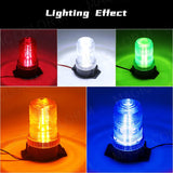 High Power LED Strobe Warning Light for Universal Trucks Car Interior Accessory MAGIC COLORM