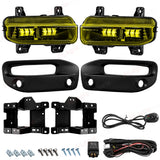 LED Yellow Fog Lamps for Dodge Ram 2500 3500 2019-2024