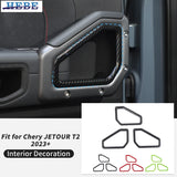 Door Handle Trim Cover for Chery Jetour T2 2023+ Car Interior Accessory HEBE