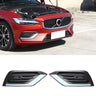 Front Bumper Chrome Fog Light Grille for Volvo S60