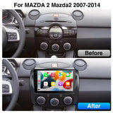 Android 13.0 Head Unit GPS for Mazda 2 2007-2014 Android Head Unit AKAMATE