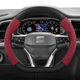 Non-Slip Suede Matte Carbon Cover for Seat Leon Arona
