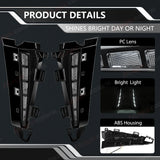 LED Wheel Arch Side Marker Turn Signal for Toyota Tacoma 2024 Car Interior Accessory MAGIC COLORM