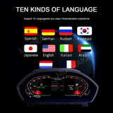 12.3" Digital Instrument Cluster for BMW 3 Series F34 2013–2020 Car Interior Accessory Aotsr