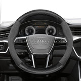 Carbon Fiber Suede Wheel Cover for Audi A4 B8 A5 S5