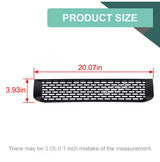 Front Bar Grille Trim Cover for Ford Bronco 2024 Car Interior Accessory HEBE