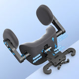 3-in-1 Car Headrest & Neck Support Pillow with 6-Way Adjustable Headrest Accessory NONE