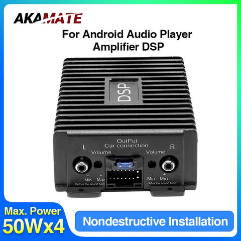 4-Channel DSP Amplifier for Android Car Radios Car Interior Accessory AKAMATE Default Title