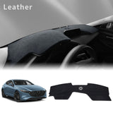 Premium Leather Dashboard Cover Mat for Mazda 3 Axela 2019–2025 Dashboard Mat CATUSIKI