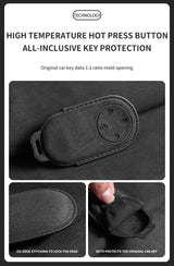 Suede Car Key Case Cover for Aito M9 2024 Car Key Protective Shell Accessories
